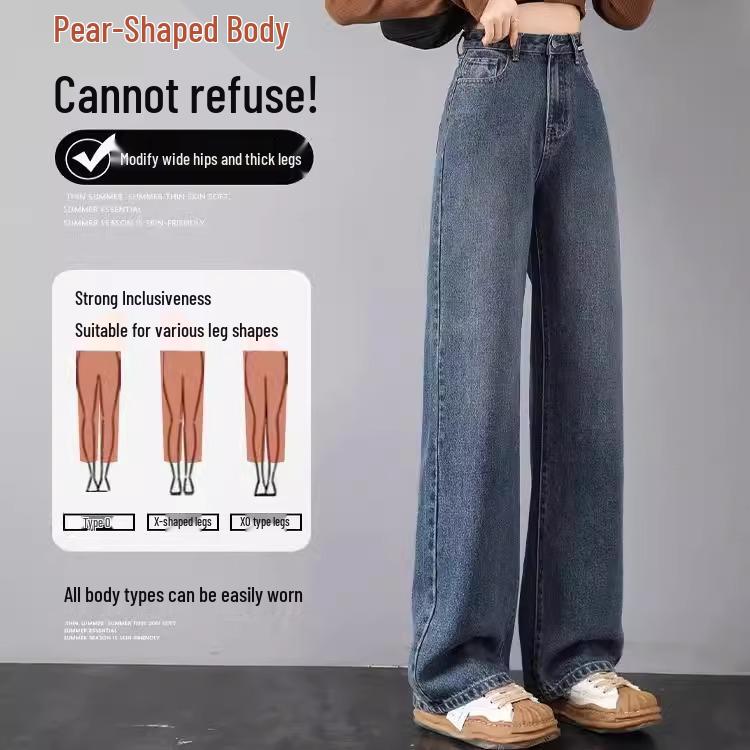 Women's Straight-Leg Jeans: Autumn/Winter 2025 Collection - High-Waisted, Slimming, Loose Fit, Narrow & Wide Leg Options