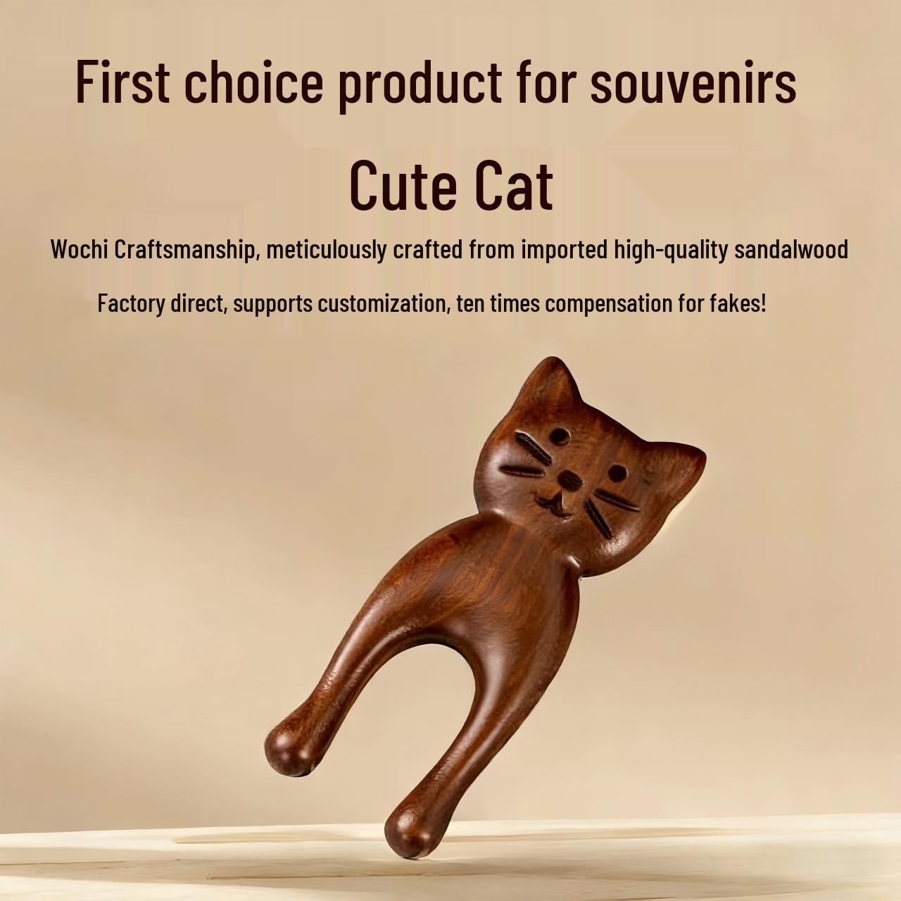 Portable Wooden Sandalwood Scalp Massage Comb - Meridian Unblocker & Travel-Friendly Gift