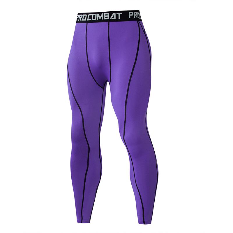 Colorful Sports Fitness Quick-Drying Compression Tights for Running, Yoga, and Competition