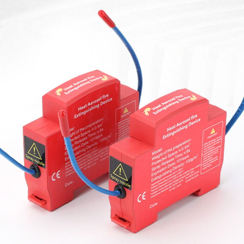 Dual-line Design Automatic Fire Extinguisher  For Distribution Box/Cabinet Engine Compartment