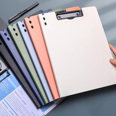 A4 File Folders Hard Shell Documents Organizer Clipboard With Cover Paper Folder For Business School Stationery Office Supplies