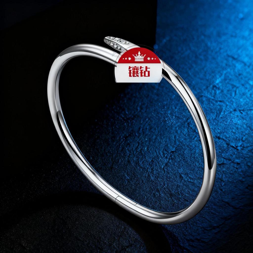 Bracelet Girls Niche Titanium Steel Jewelry Premium Sense Ins Wind Nail Opening Jewelry