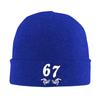 Funny Six Seven 6 7 Meme 67 Skeleton Hand Halloween Beanie Hats Bonnet Hats Men Vintage Kpop Knitting Hat Winter Head Wrap Caps