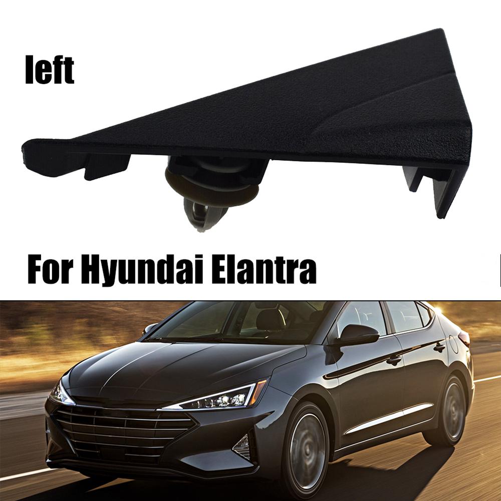 Left Driver Fender Mirror Triangle Corner Garnish Trim For Hyundai Elantra 17-20