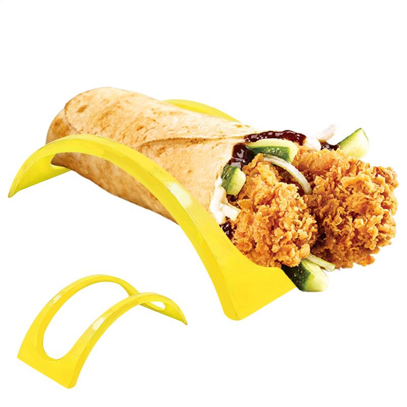 Taco Hållare Mexikansk Pannkakställ Tortilla Bricka Mathållare Kökstillbehör Återanvändbar Taco Hållare