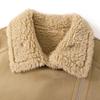 ELLE KIDS Girls' Faux Suede A-Line Winter Jacket