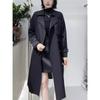 Women's Medium-length Khaki Trench Coat