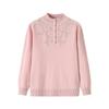 100% Wool Winter Sweater: New 2026 Style for Mom, Middle-Aged & Elderly Women's Warm Knit Top