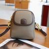 New fashionable shoulder small bag trendy women's mobile phone bag soft leather versatile Douyin explosive bag wholesale