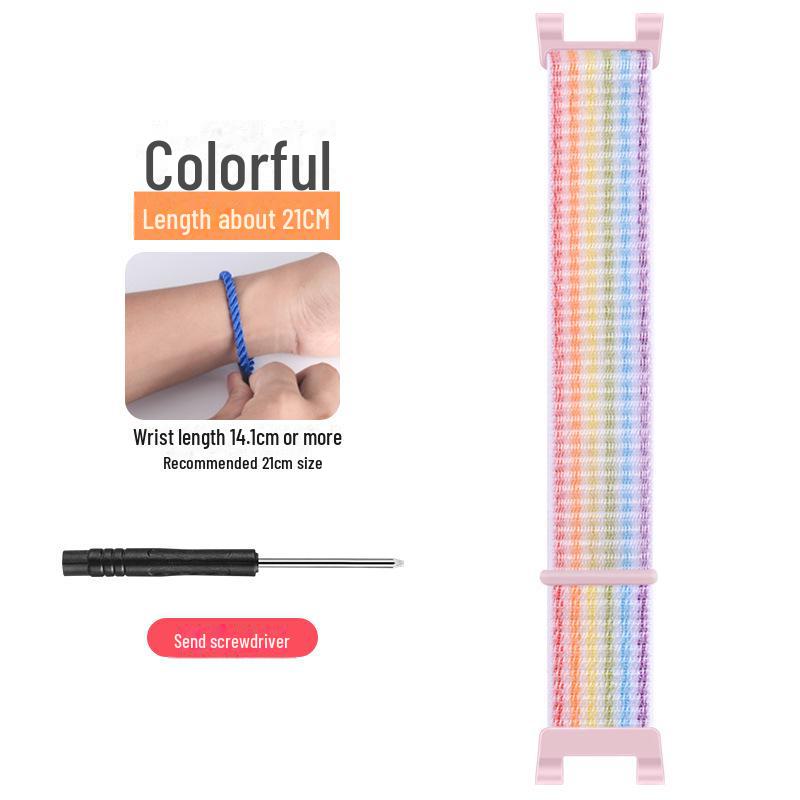 Compatible Nylon Loop Strap for Xiaomi Mi Rabbit 6/6X Kids' Phone Watch