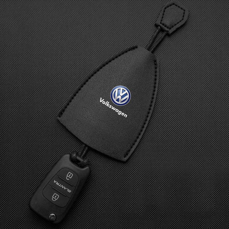 1Pcs Car Key Protection Shell Bag Car Key Case Cover Car Keychain For Volkswagen B7 B6 B5 Golf 4 5 6 Polo Passat CC Jetta Mk6 Tiguan Gol Cross