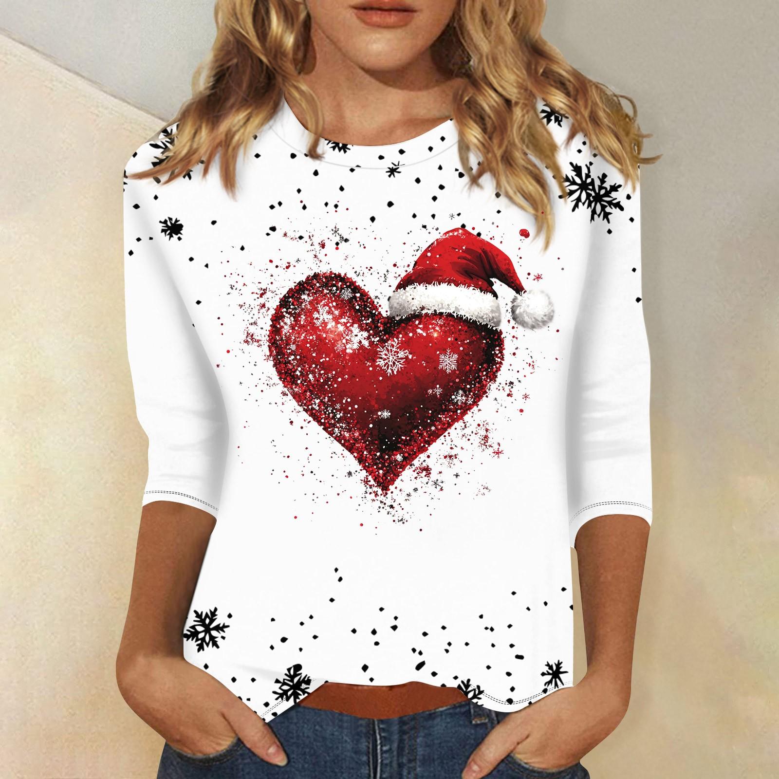 

Женский модный повседневный пуловер с рукавами 3/4 и воротником-стойкой XXXL белый