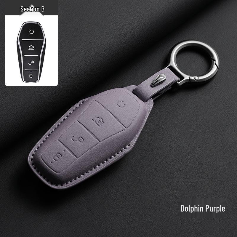 

2022 BYD Dolphin Key Cover Holder for Han, Song Plus, Tang DMI, Qin Pro, Yuan, e2 Cars