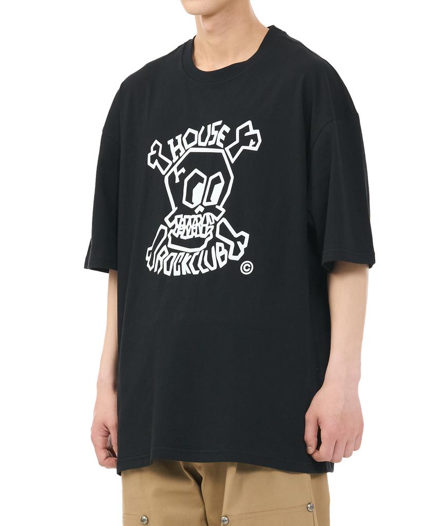 Hauseulagkeulleob Garage Skull Tee - Black