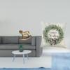 Rustic Rocking Horse Figurine Sculpture Ornament for Home Decor Countertop Cabinet TV Stand Tabletop