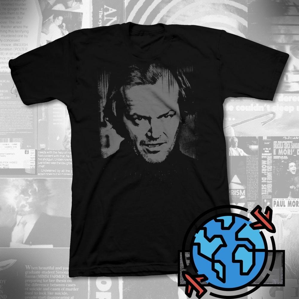 Фильм «Сияние» Джек Николсон Унисекс Футболка Все Размеры Унисекс Футболка M