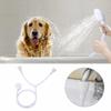 Portable Handheld Shower Head With Dual Nozzles Rain Spray Home Bathroom Pet Kids Hair Washing