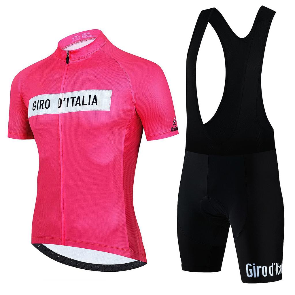 Cycling Jersey Set New Cycling Suit Short Sleeve Suit Men's Mountain Bike Pants