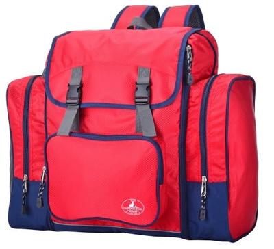 Mochila Grande CAPAIN STAG (1217/Vermelho) para Escola da Natureza, Viagens Escolares e Preparação para Desastres. Unissex, 46L-58L. Adequado para atividades ao ar livre.