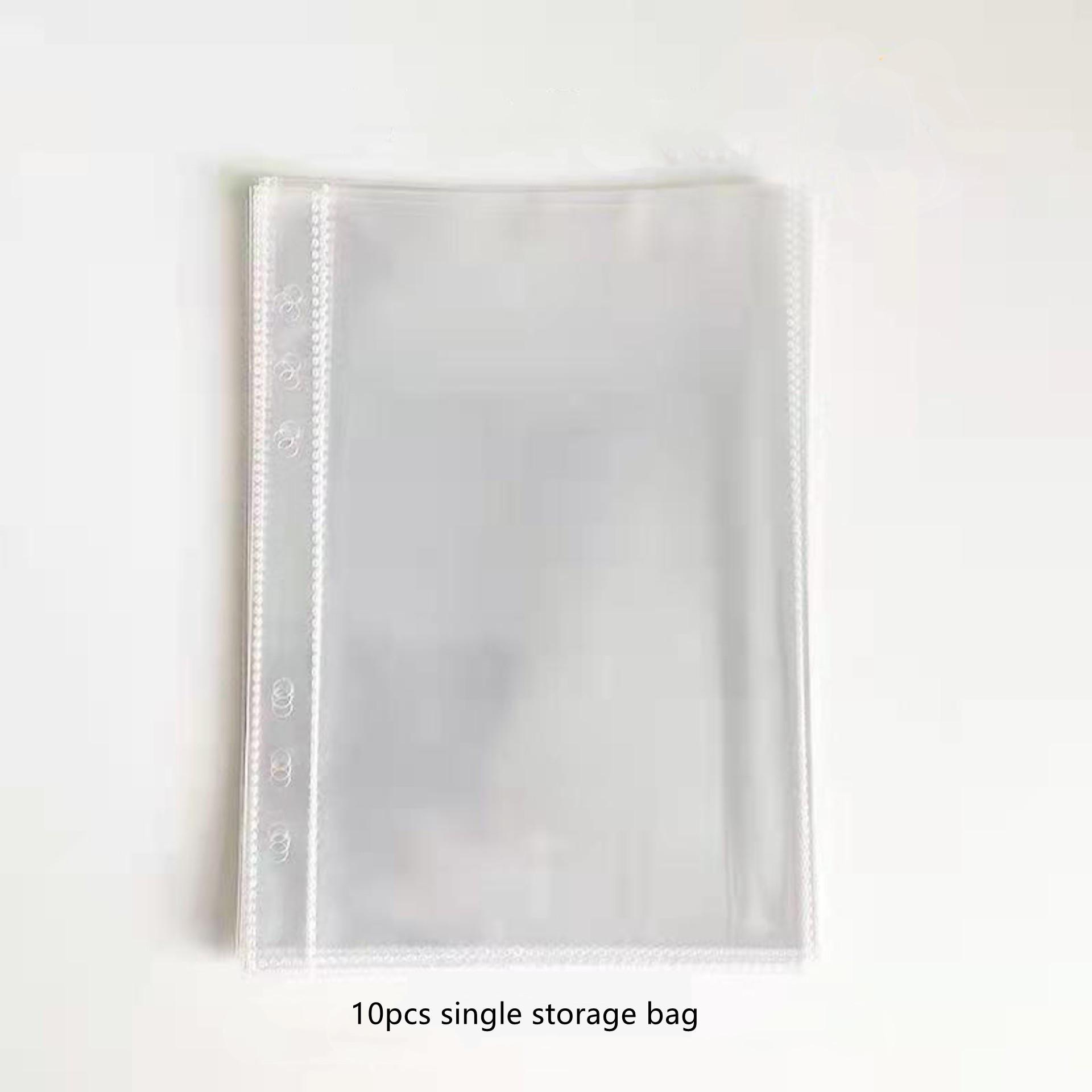 

A5 Прозрачная обложка Папка Pocards Idol Card Альбом для коллекционирования Книга с отрывными листами Kpop Card Storage Book Школьные канцелярские принадлежности