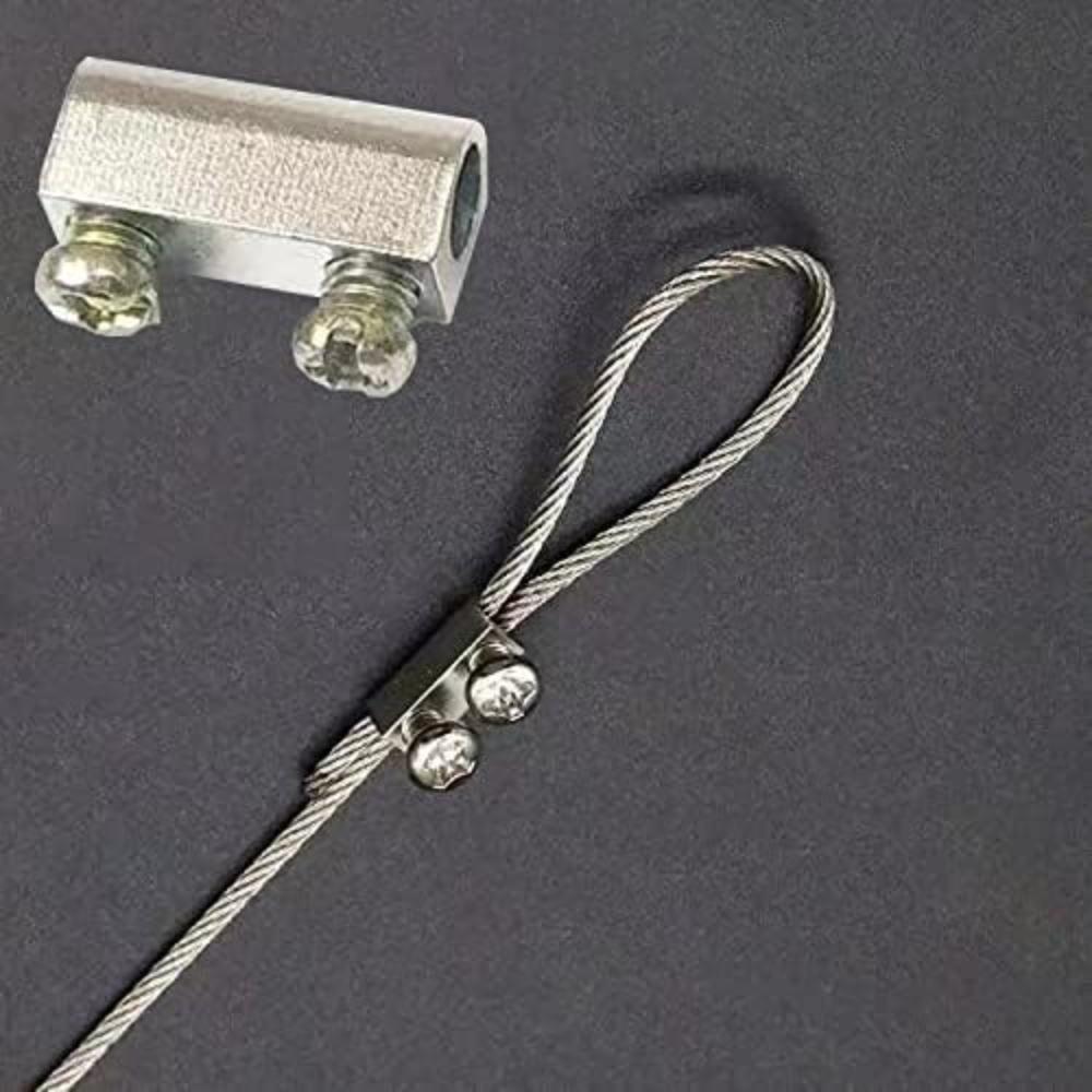 30 stücke Edelstahl Kabel Klemmen Seil Klemmen Befestigung Gerät Draht Seil Klemme Draht Seil