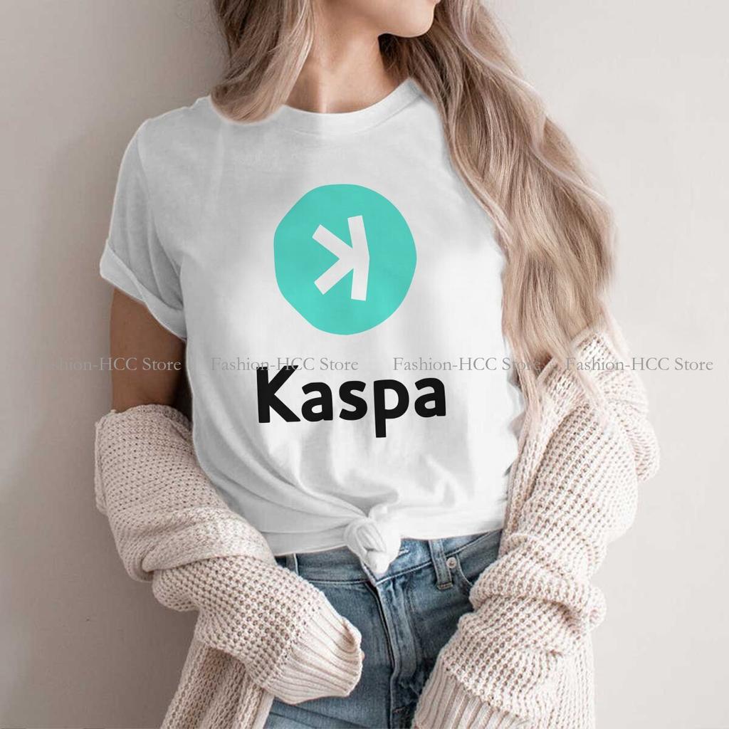 Kaspa Kas Special Polyester Tshirt Bitcoin Top Quality New Design Gift Clothes T Shirt Stuff