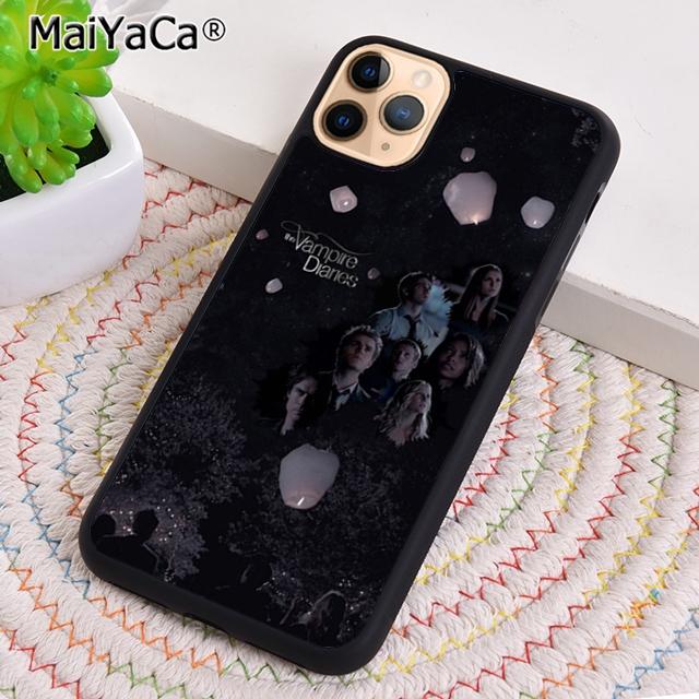 

MaiYaCa The Vampire Diaries TV Show Phone Case For iPhone 17 Air 16 15 plus 11 12 13 14 pro max shell coque iPhone 11pro max