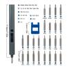 Electric Screwdriver Set 28 In 1 Cordless Screwdriver Fast Charging Magnetic Torx Phillips Screw Driver Bits with Magnetizer