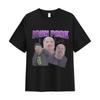 John Pork Ringer Rolig Meme Grafisk T-shirt Herr Dam Mode Harajuku Bomulls-T-shirts Retro Överdimensionerad Kortärmad T-shirts