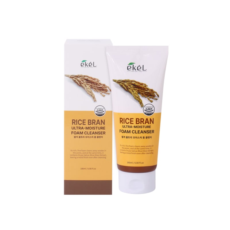 Ikel Ultra Moisture Foam Cleanser 180ml Rice Bran / Cleansing Foam