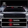 Samolepka na čelní sklo auta Módní Sportovní Samolepky Dekorativní Samolepka pro Toyota TRD GR RAV4 Levin Reiz Corolla Chr Camry Závodní