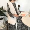 Suit Vest Women's Outer Wear Spring and Autumn British Style Loose Large Size Outer Wear Waistcoat Vest Jacket