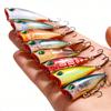 3DPrinted Micro Lure Wave Crawling Fake Bait4cm3.2gFloating Water12Bionic Lure for Bass and Mandarin Fish