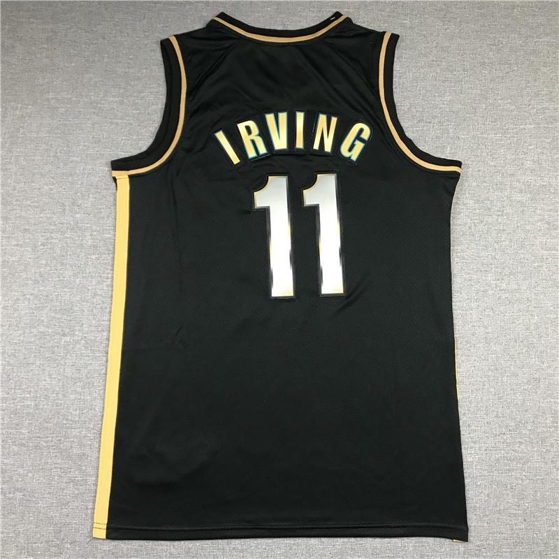 Kyrie Irving #11 Nets Embroidered Basketball Jersey