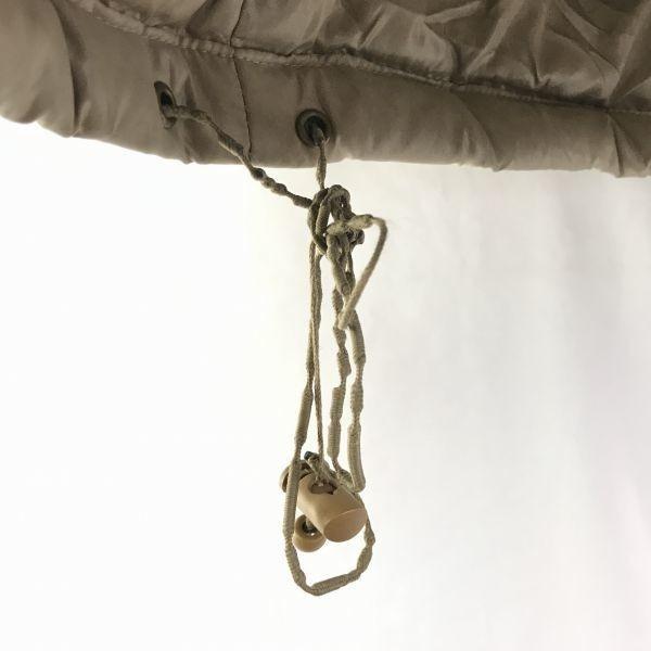 Penfield Durchgehender Reißverschluss Daunenjacke Herren L Beige 4 Taschen Logo Stickerei(GEBRAUCHT)