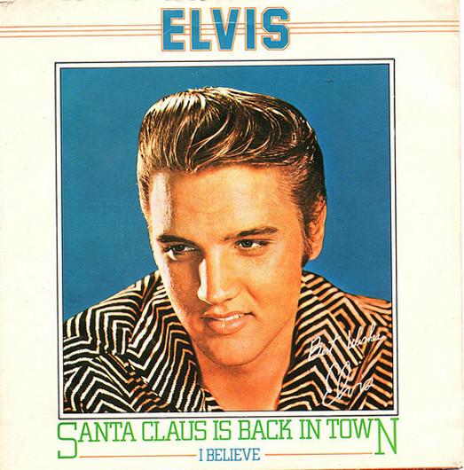 7inch Record ELVIS PRESLEY - Santa Claus Is Back In Town RCA16 RCA 1980 UK Pop Used