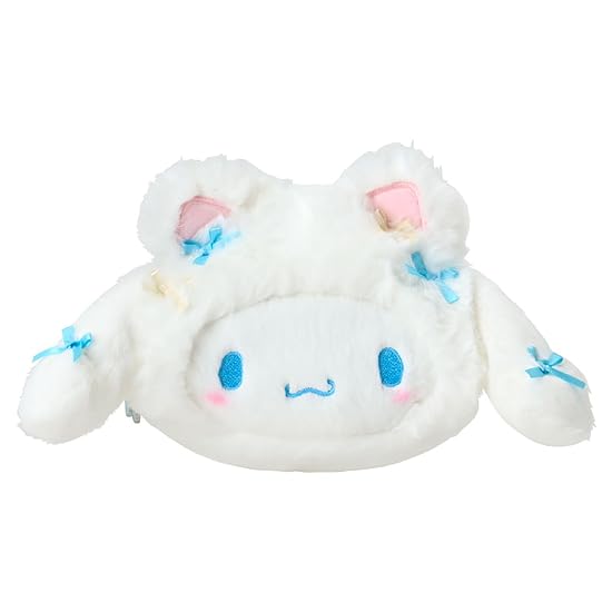 SANRIO Face-Shaped Pouch (White Cat Ballerina) Cinnamoroll 415472