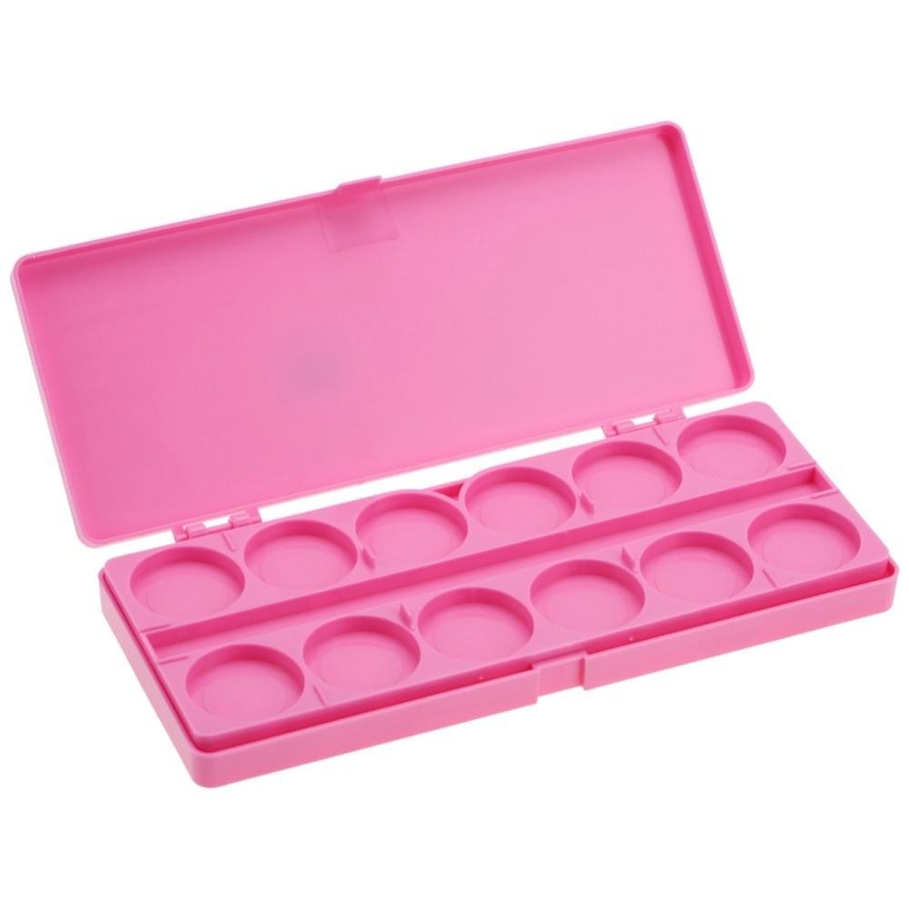 Easy To Clean Nail Art Palette Plastic Paint Mixing Palette Manicure Drawing Tray Manicure