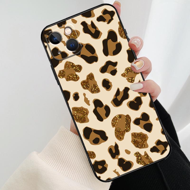 Leopard Pattern Animal Colorful Phone Case For iPhone 17 Pro Max 16 15 11 13 12 14 Pro Max mini 15 16 Plus 16e 17 Air Cover