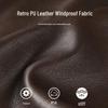 Mark Fairwhale Men's Fleece-Lined Retro PU Leather Jacket