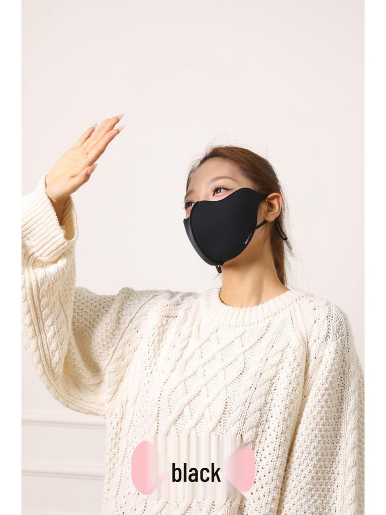 Winter Memory Foam Maske: Kalt und warm hautfreundlich, UV-beständig, 3D-Design für Pendler