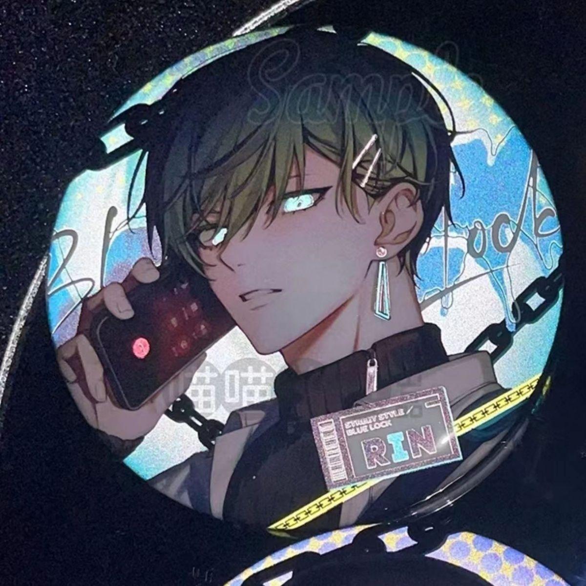 

Декоративная подвеска со светоотражающей эмблемой 58 мм из серии Blue Lock Streetwear 58Mm [Reflective]