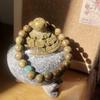 Women's Retro Chinese Green Sandalwood Bracelet - Simple Forest Style, Single Strand, Couple's Design