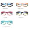 Maxjuli Youth Blue Light Blocking Glasses For Boys Girls Square Rivets  Flexible Rubber Optical Frame Eyewear Uv 6604