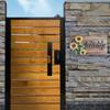Pastoral Style Sunflower Welcome Sign Hanging Wooden Decoration Sign Welcome Door Sign  Restaurant