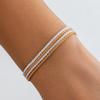 Sparkling naked chain multi-layer neck necklace ins wind simple winding chain necklace women's