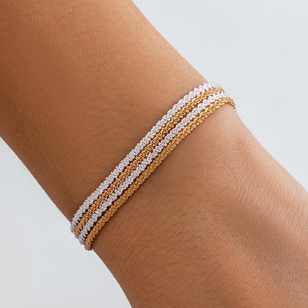 Sparkling naked chain multi-layer neck necklace ins wind simple winding chain necklace women's