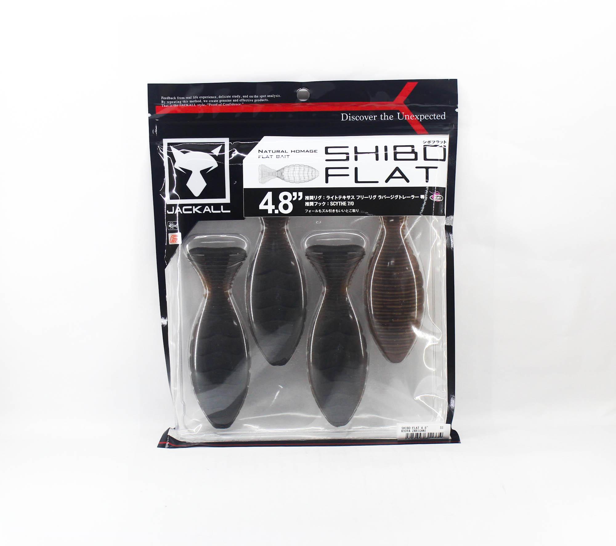 

Jackall Мягкая приманка Shibo Flat 4,8 дюйма Kyoya Zarigani (1334)