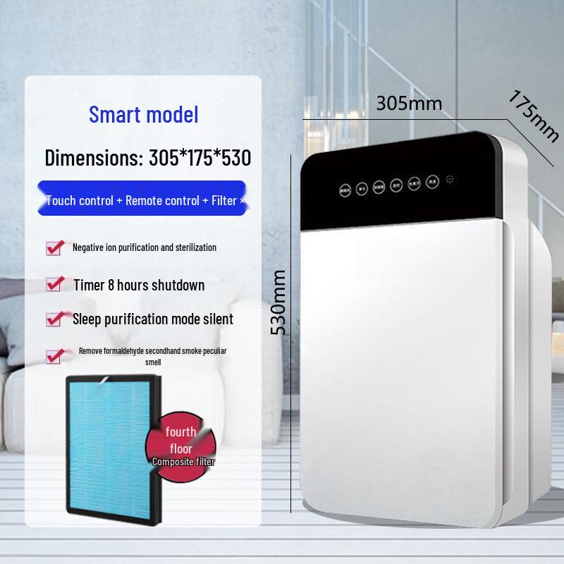 

German Air Purifier: Eliminates Formaldehyde, Filters Smoke, Dust, and Pet Hair for Indoor Use