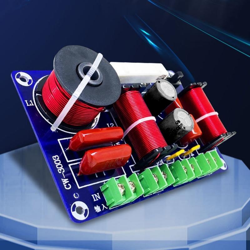 CW3003 High-Fidelity Audio Frequenzweiche 300W Langlebige Frequenzweiche Hi-Fi Soundfilter Frequenzweiche